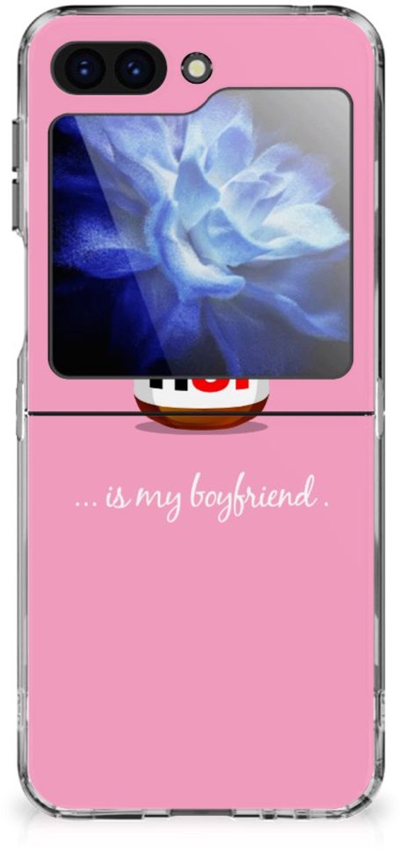 Samsung Galaxy Z Flip 6 Siliconen Case Nut Boyfriend
