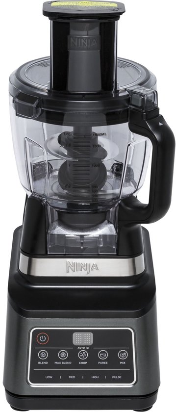 Robot Multifonctions Ninja 1200W, 1,8L – Noir – Modèle 11,202 – Neuf Sous Emballage