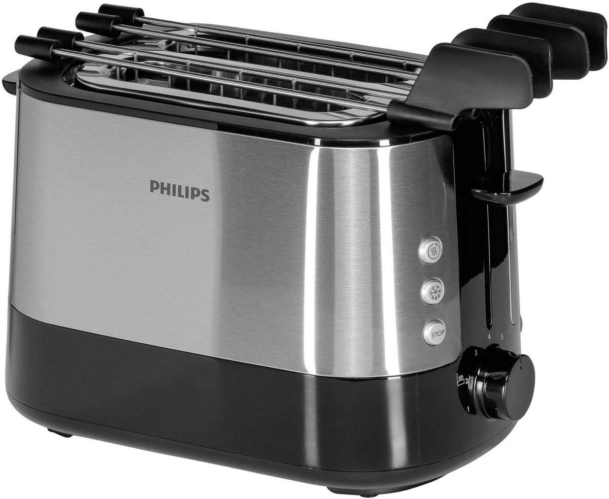 Philips Viva Collection HD2639/90 - Broodrooster - RVS thumbnail 5