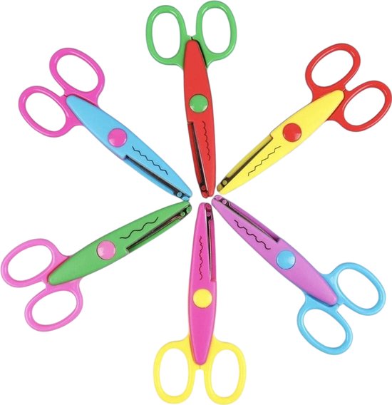 Goedkoop knutselmateriaal: Scharenset voor Kind – Set van 6
