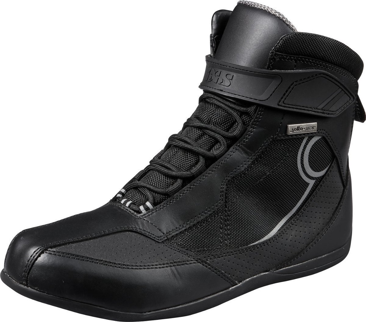 IXS Lace-ST Zwart Motorlaarzen - Laars