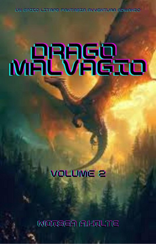 Drago Malvagio:Un Epico LITRPG Fantasia Avventura Romanzo(Vo ... - cover