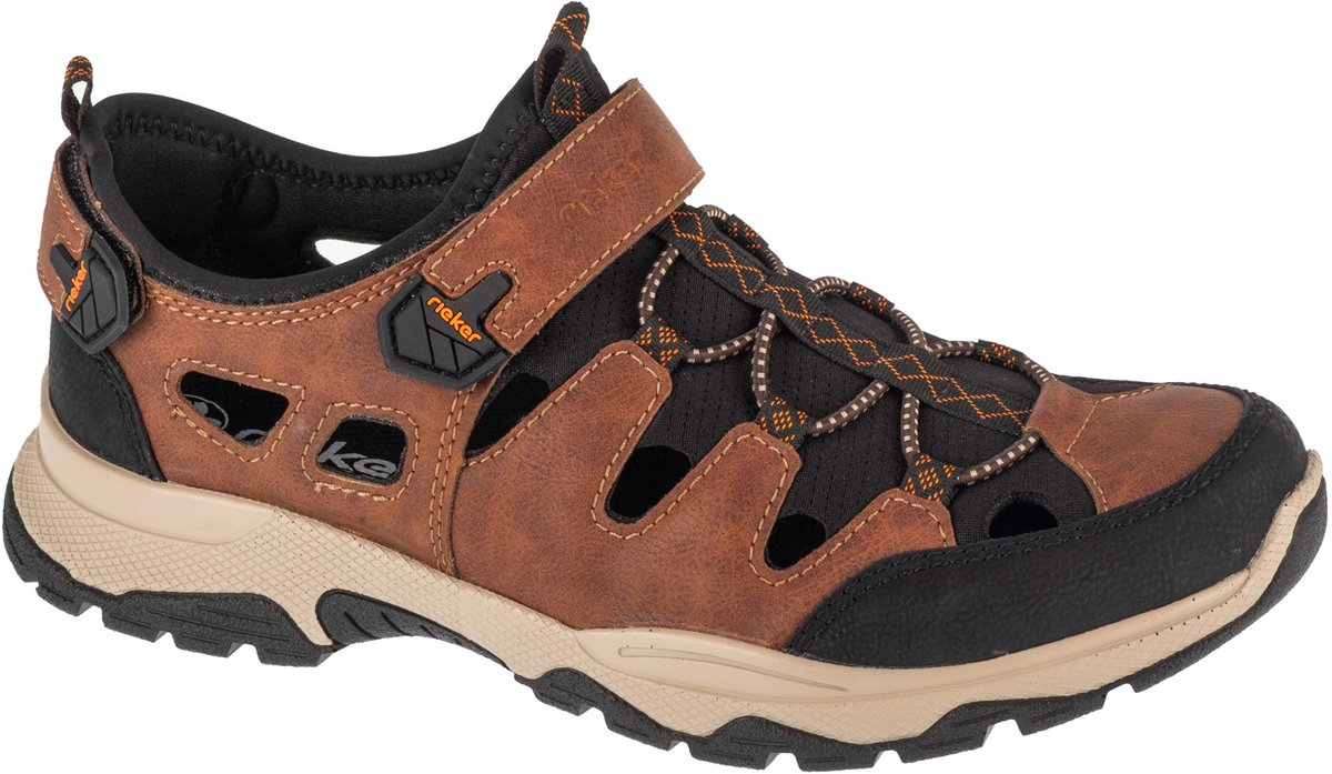 Rieker Sandals, Mannen, Bruin, Sandalen, maat: 43