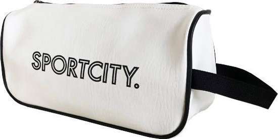 Sport toilettas van het merk Sportcity, deze sportieve make-up tas is  gemaakt van wit... | bol.com