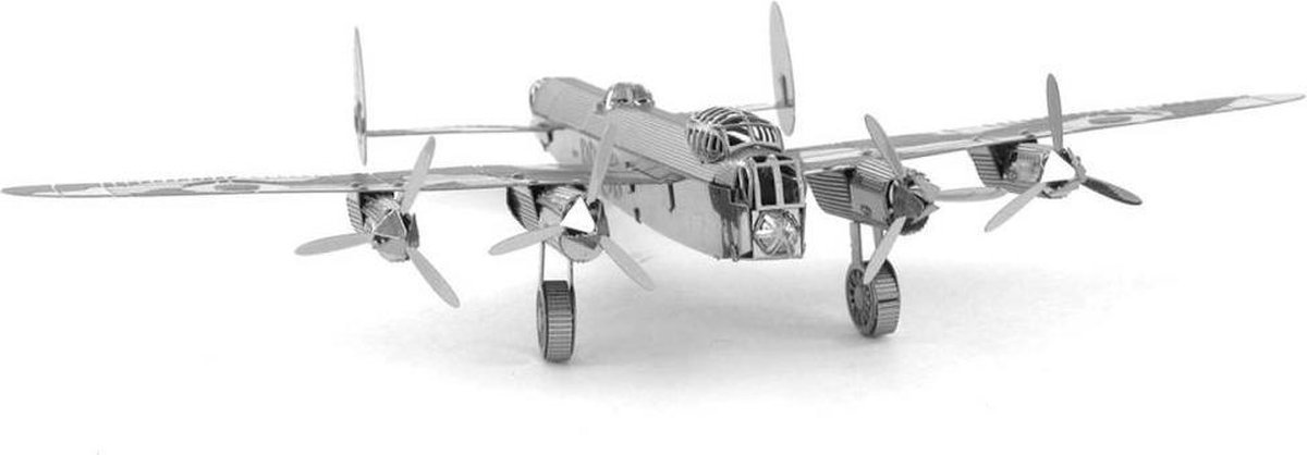 Metal Earth Modelbouw 3D Lancaster bommenvliegtuig - Metaal — afbeelding 5