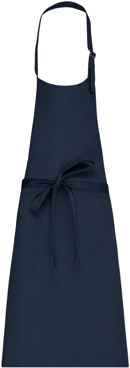 Schort/Tuniek/Werkblouse Unisex One Size Kariban Navy 35% Katoen, 65% Polyester
