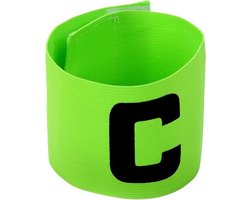 Aanvoerdersband | captain band | bovenarm | voetbal | groen
