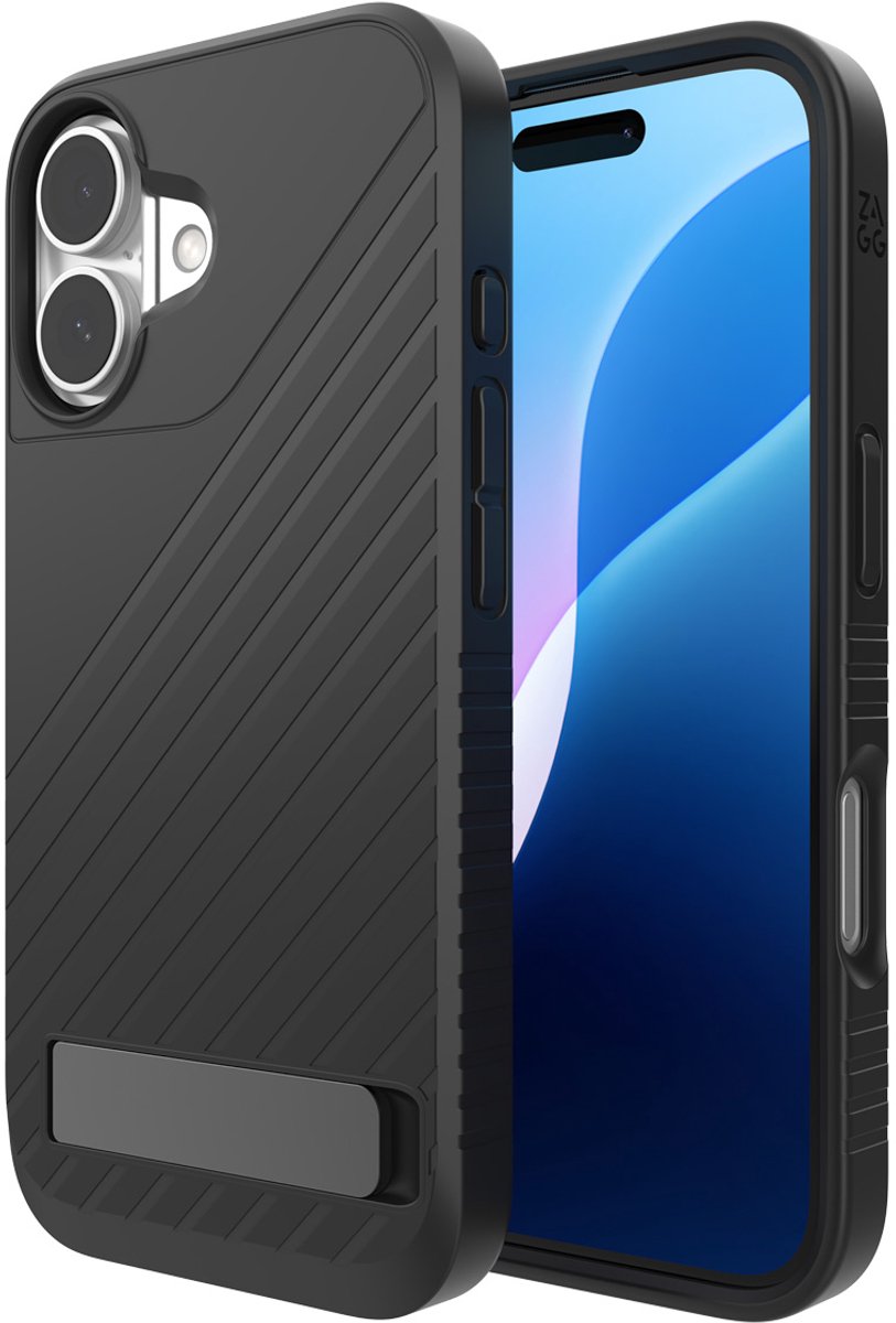 ZAGG - Denali Snap Mag KS geschikt voor iPhone 16 Hoesje - zwart