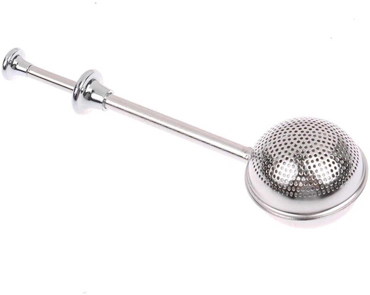 WiseGoods Premium Theezeef - Thee Ei - Thee-Ei - Bakaccessoire - Poedersuiker Shaker - RVS - Bakken - Koken - Keukengerei - Zeef