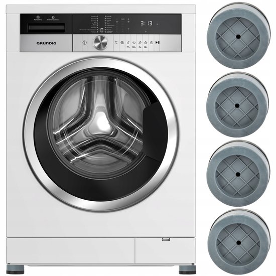 Easyfiks 50291828007 Trillingsdemper set a 4 stuks