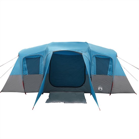 vidaXL - Tunneltent - 16-persoons - waterdicht - blauw van Vidaxl — afbeelding 3