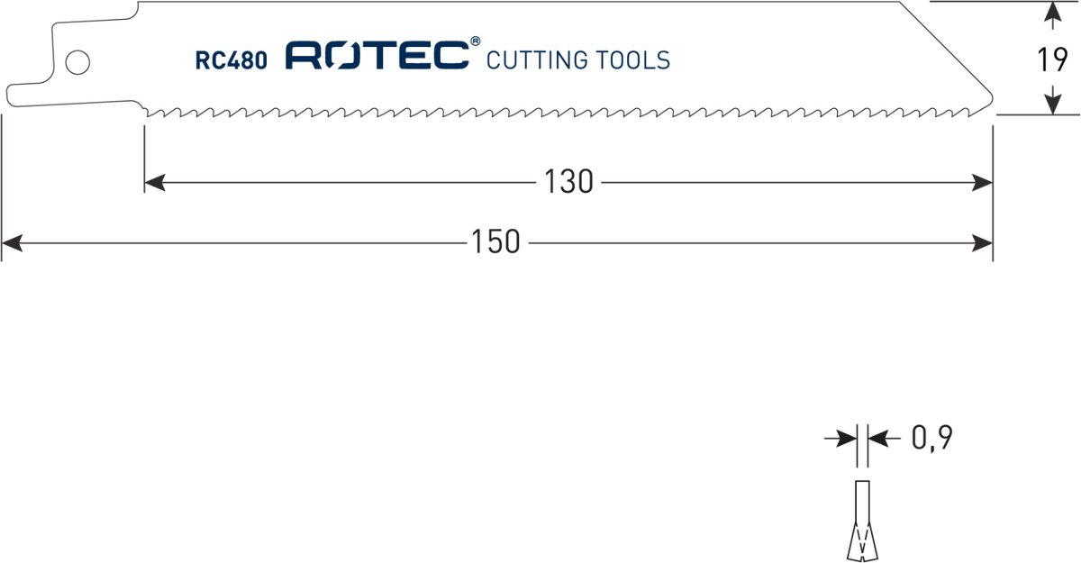 RECIPROZAGEN RC480 / 922HF (VPE 5 STUKS)