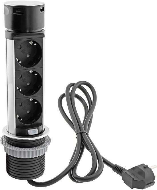 Brennenstuhl geaarde adapterstekker (2 euro-stopcontacten) Brennenstuhl Brennenstuhl geaarde adapterstekker (2 euro-stopcontacten) Brennenstuhl