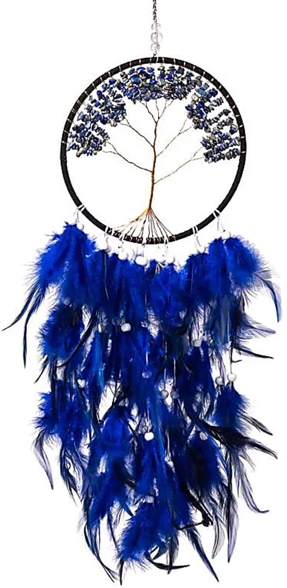 Phoenix Import Mani Bhadra Dromenvanger Levensboom lapis lazuli blauw/paars