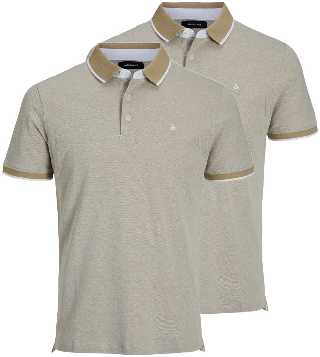 Jack & Jones Heren poloshirt 2 pack Paulos - Slim Fit