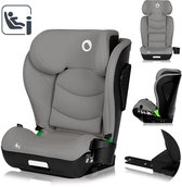 Lionelo Neal i-Size – Autostoel 100-150 cm – ISOFIX of autogordel – Verstelbare hoofdsteun (10 standen) – Kantelbare rugleuning (4 standen) – Side Impact Protection – Bekerhouder – EPP/EPS schuim – Afneembare hoes – Comfortabel & universeel