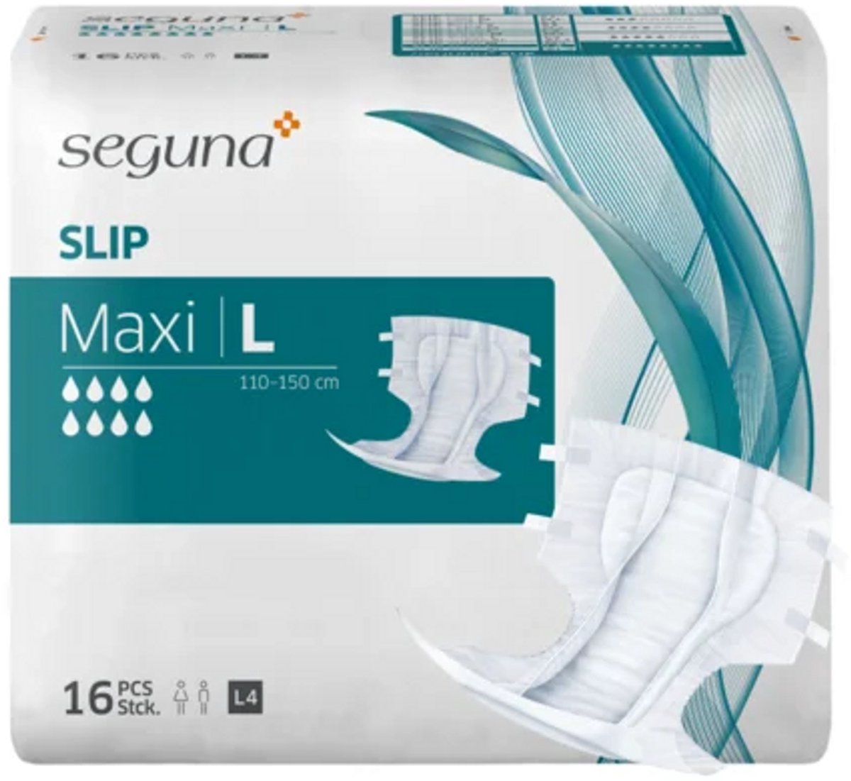 Seguna Slip Maxi Large - 1 paquet de 16 protections