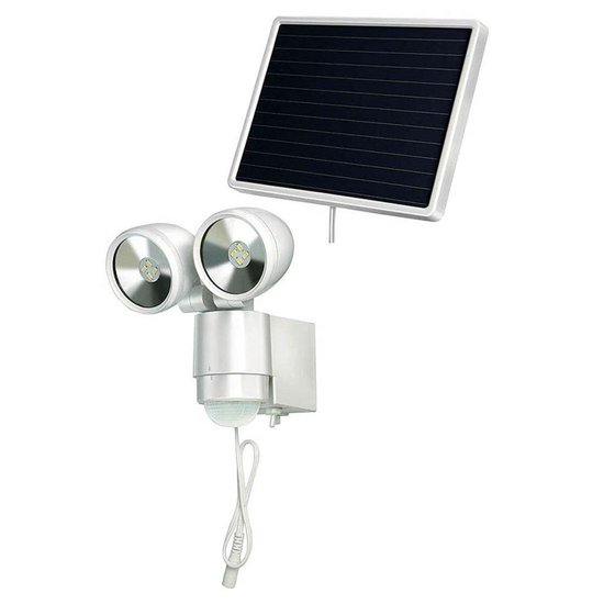 Travelsafe Brennenstuhl LED-Spotlight op zonne-energie SOL 2x4 Wit 4 W 1170920