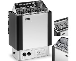 Uniprodo - Saunakachel - 6 kW - 30 tot 110 ° C - incl. bedieningspaneel
