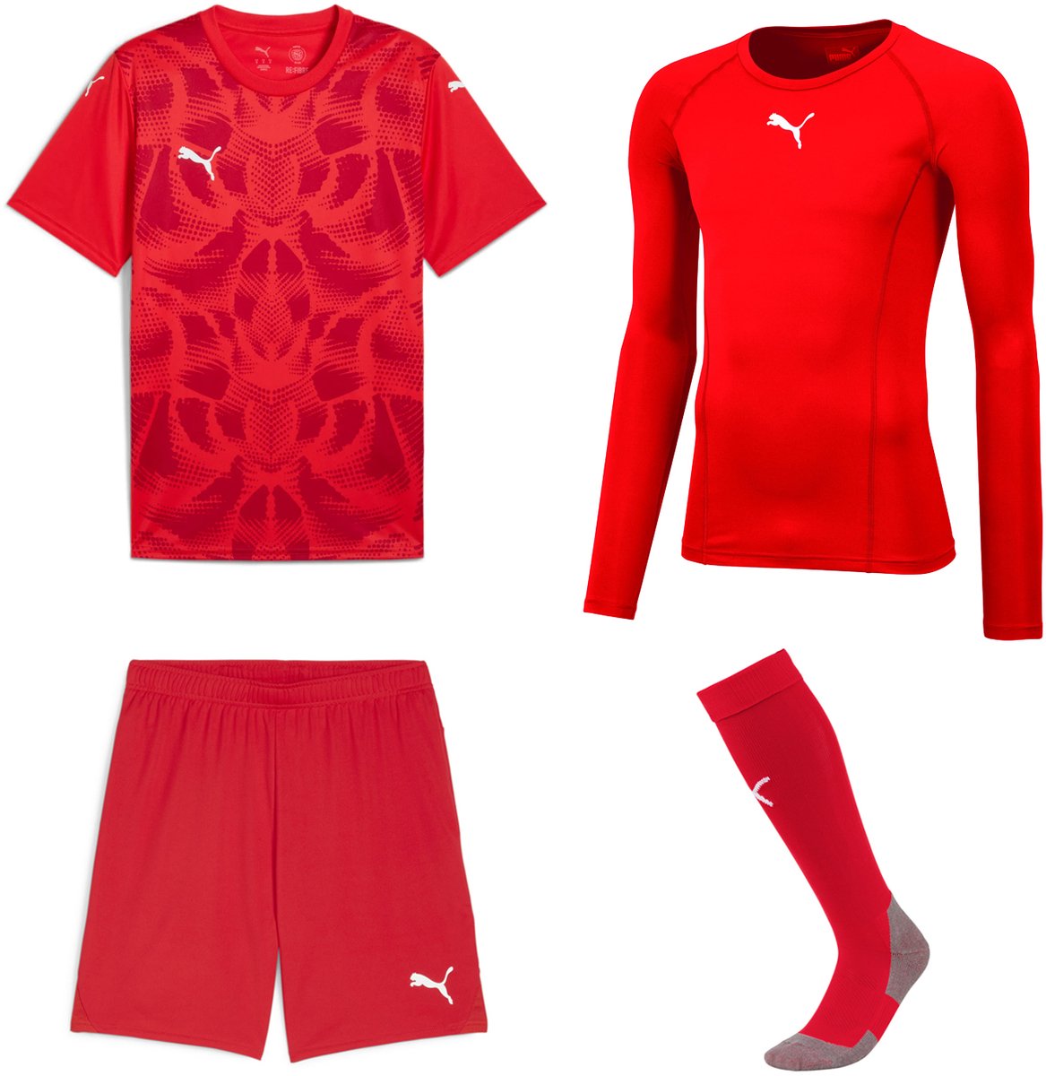 Puma Team Ultimate Keeperstenue Red