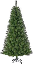 Black Box medford kerstboom groen tips 710 maat in cm: 215 x 114 - GROEN