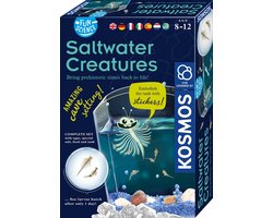 Kosmos Saltwater Creatures – Experimenteerset – Kweek je eigen mysterieuze zoutwaterdiertjes – Inclusief aquarium, eitjes en voer – Zoutwaterwezentjes kweken