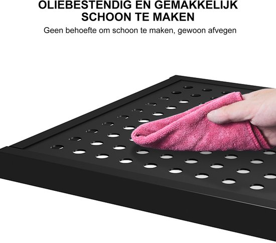 Étagère pliante FOXSPORT - Lot de 2 - Étagère avec roulettes 360 ° - 5 niveaux 72 x 37 x 163 cm - Étagère ouverte - Meuble mural - Rangement de Cuisine - Bibliothèque - Support de rangement pour micro-ondes - Acier inoxydable - Set de 2