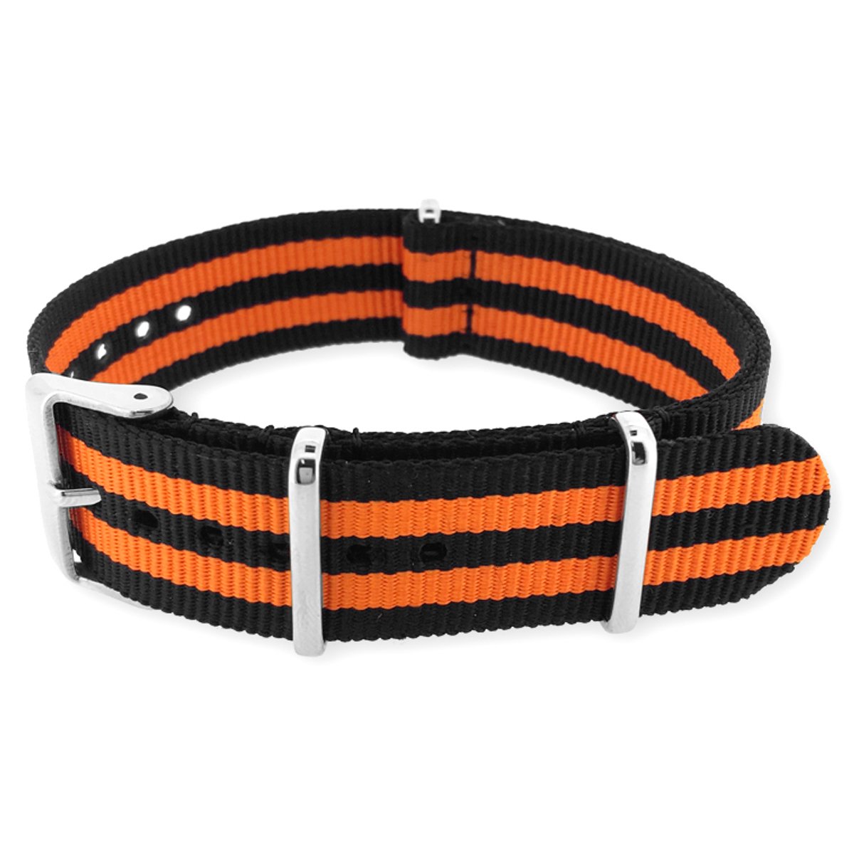 NATO Horlogeband G10 Military Nylon Strap - Original NATOS.com® - James Bond Oranje 22mm
