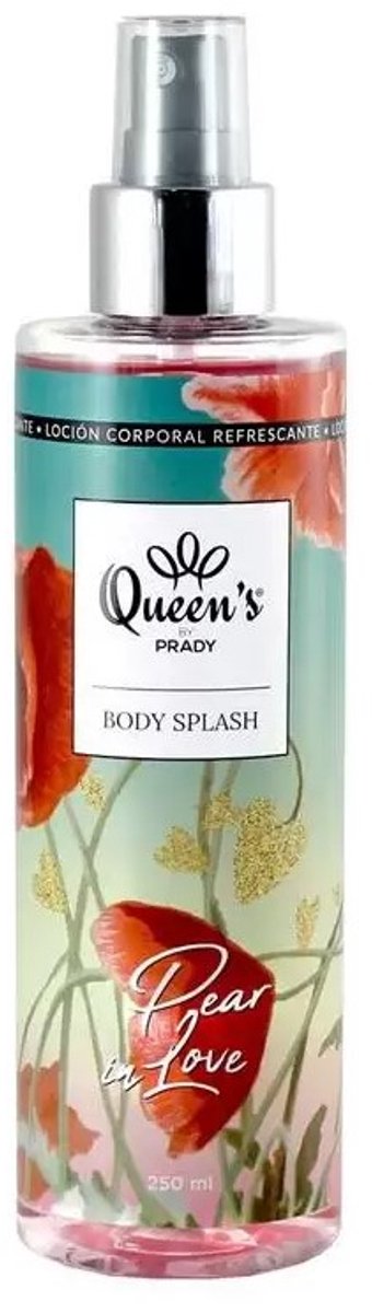 Queen's by Prady - Body Splash - Pear In Love - Peren Geur - Bodymist - 250 ml