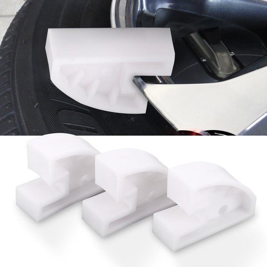 Bandwisselaar, roestvrij staal auto band wisselaar mount Demount Duck Head accessoires met beschermende pads (28MM