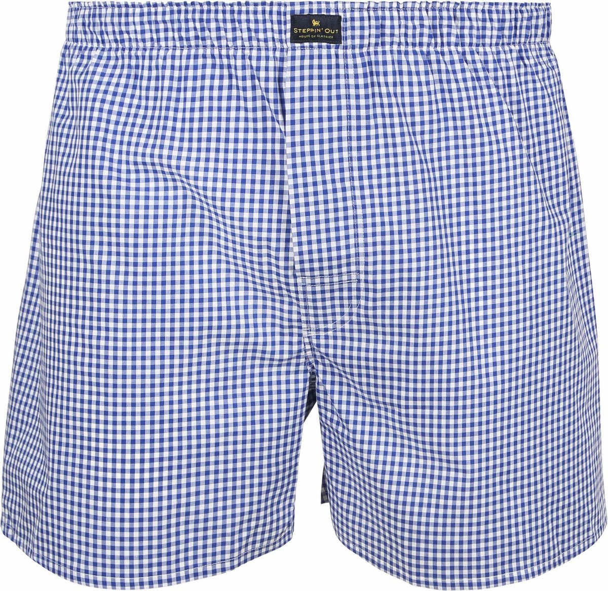 Steppin' Out Boxershort Vichy Royal - Maat M - Heren