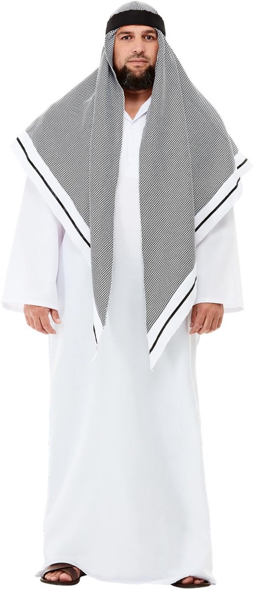 Sjeik Kostuum Deluxe Wit - Maat M