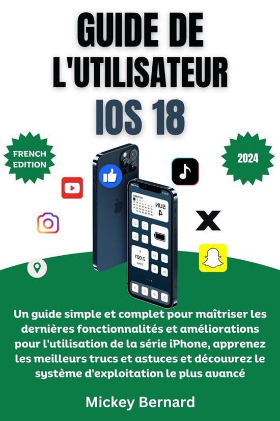 Guide de l'utilisateur iOS 18 - cover