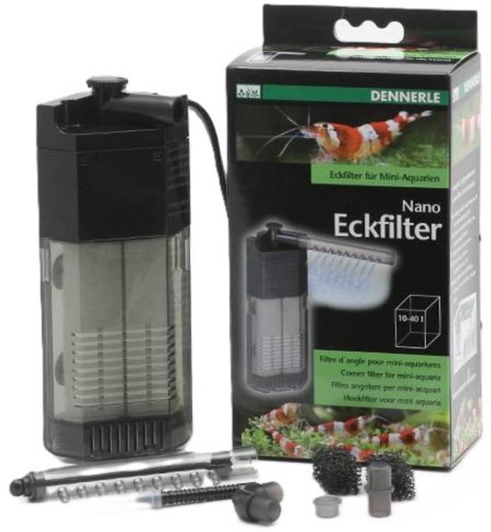 Dennerle Nano Hoekfilter - Voor aquaria van 10-40 liter