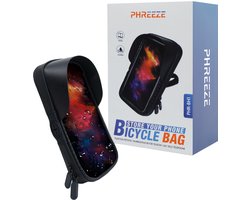 Telefoonhouder Fiets Waterdicht - Telefoonhouder Scooter en Kinderwagen - Fiets Telefoonhouder Universeel Met Kliksysteem - Large Telefoonhouder Fiets Waterdicht - Telefoonhouder Scooter en Kinderwagen - Fiets Telefoonhouder Universeel Met Kliksysteem - Large