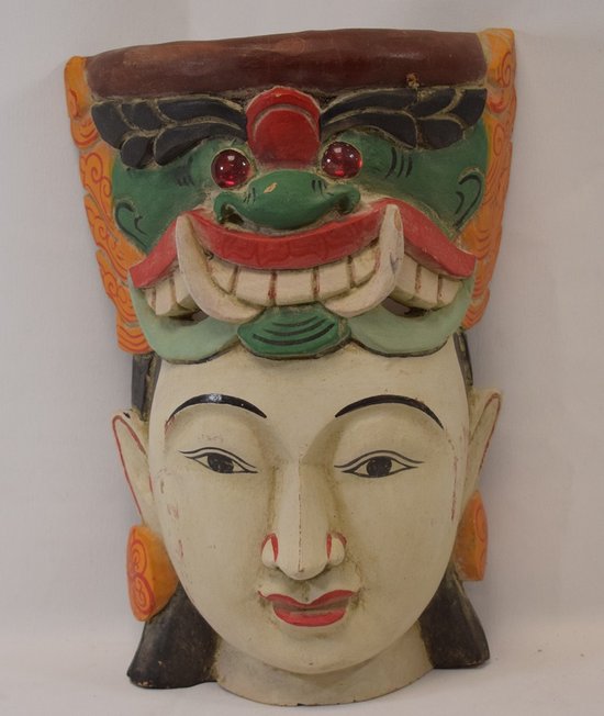 ZoeZo Design Handgemaakt Houtsnijwerk Masker