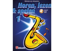 Horen, Lezen & Spelen deel 1 Altsaxofoon (Boek + Audio Online)