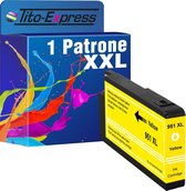 PlatinumSerie 1x inkt cartridge alternatief voor HP 951XL 951 Yellow