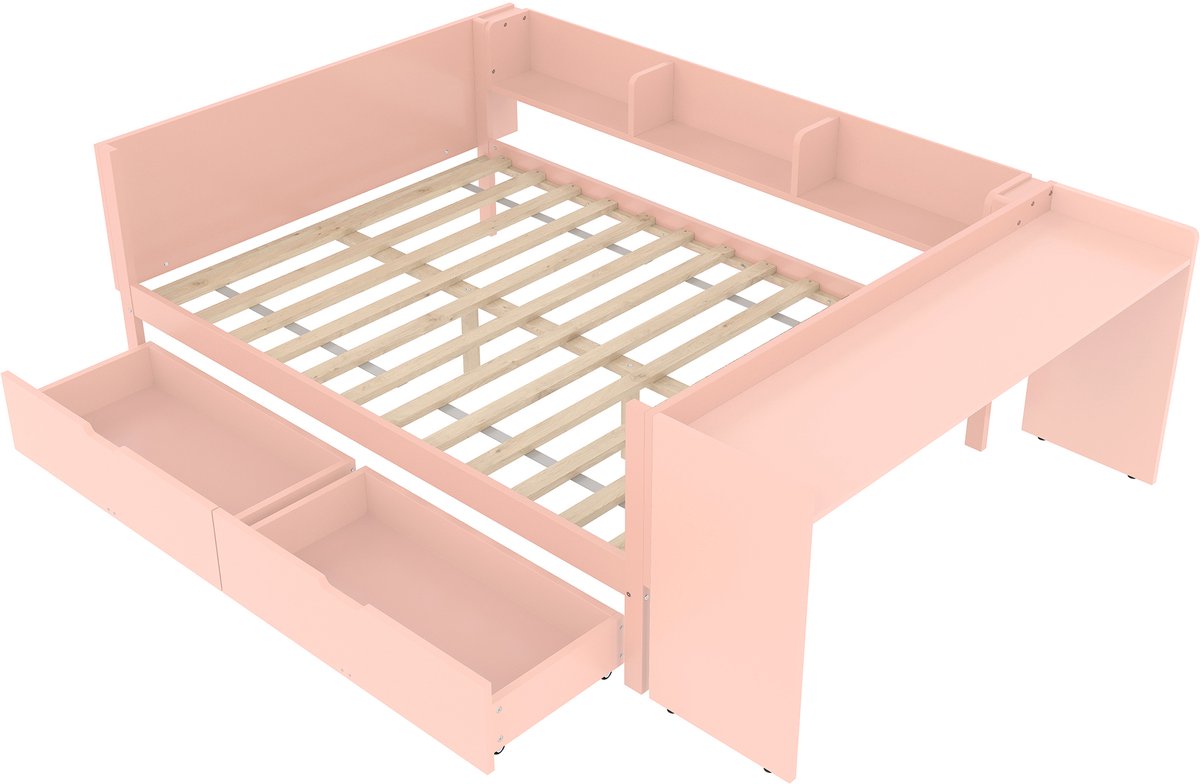 Slaapbank Slaapbank 140x200 Bureau-bed - afbeelding 2