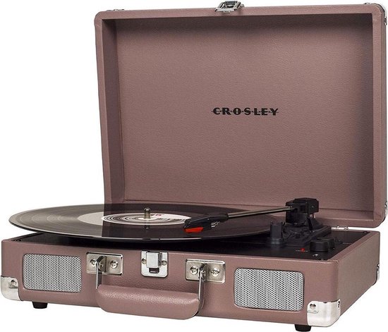 Crosley Cruiser Deluxe Platenspeler Purple Ash Crosley Cruiser Deluxe Platenspeler Purple Ash
