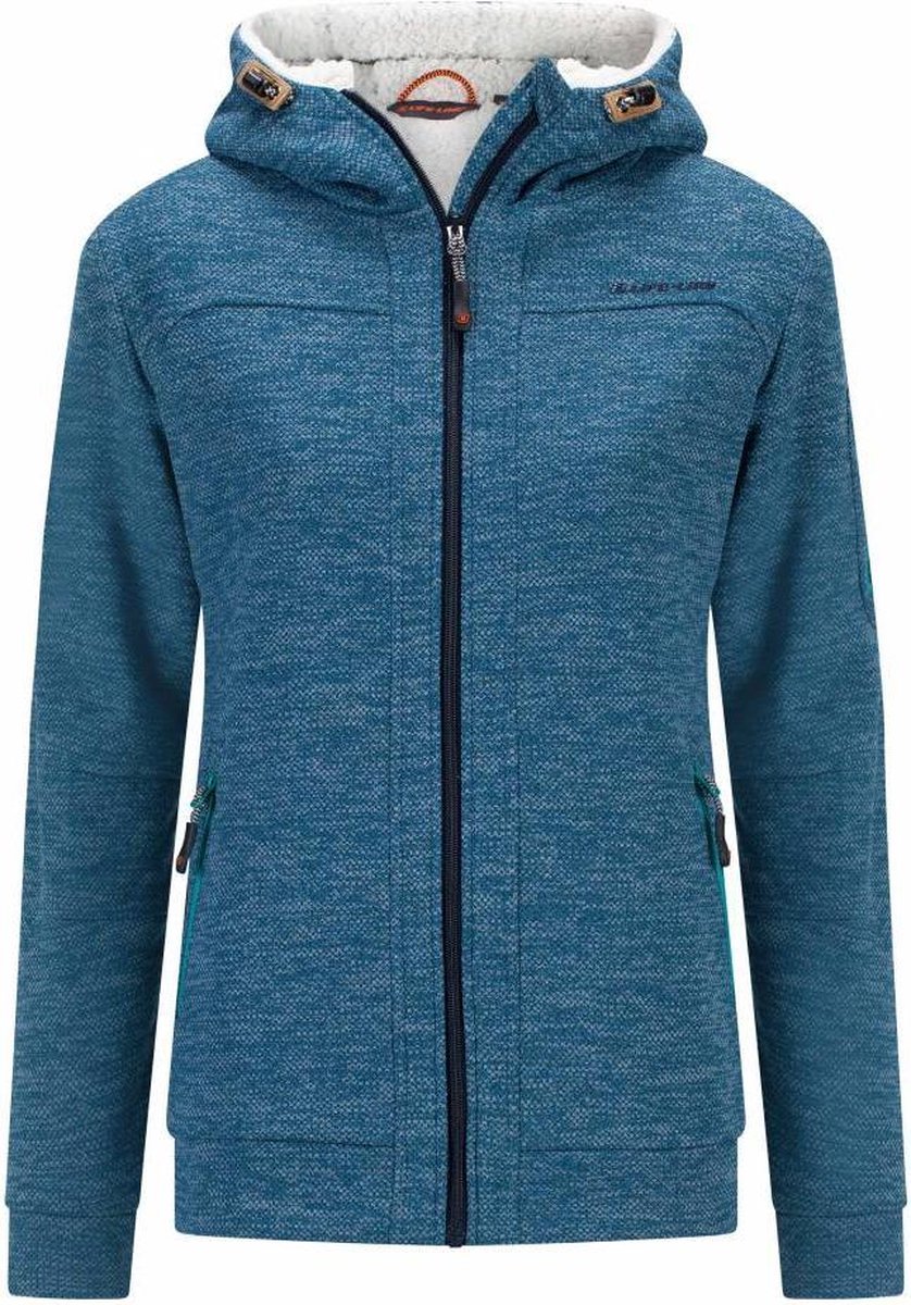 Life Line Rubra Dames Gevoerde Fleece Vest Blauw bol