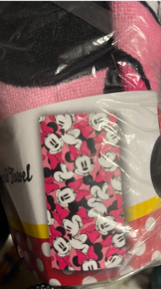 Minnie Mouse Badlaken 70x140cm Katoen