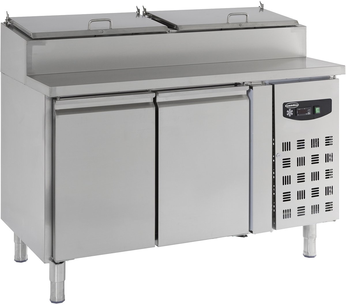 Saladette 2 Deuren 6x1/3gn Pan - Combisteel