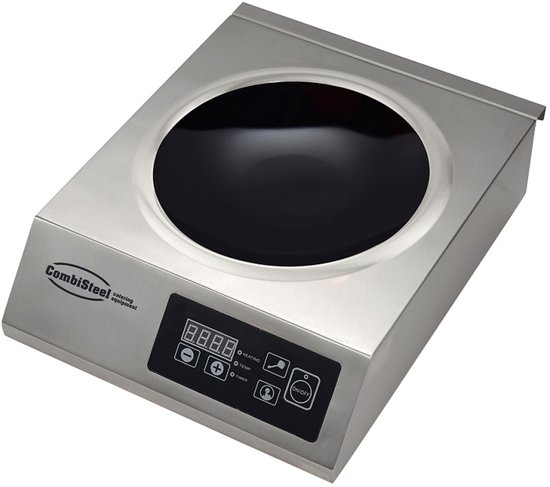 Inductie Wokplaat - CombiSteel 7020.0135 - Horeca