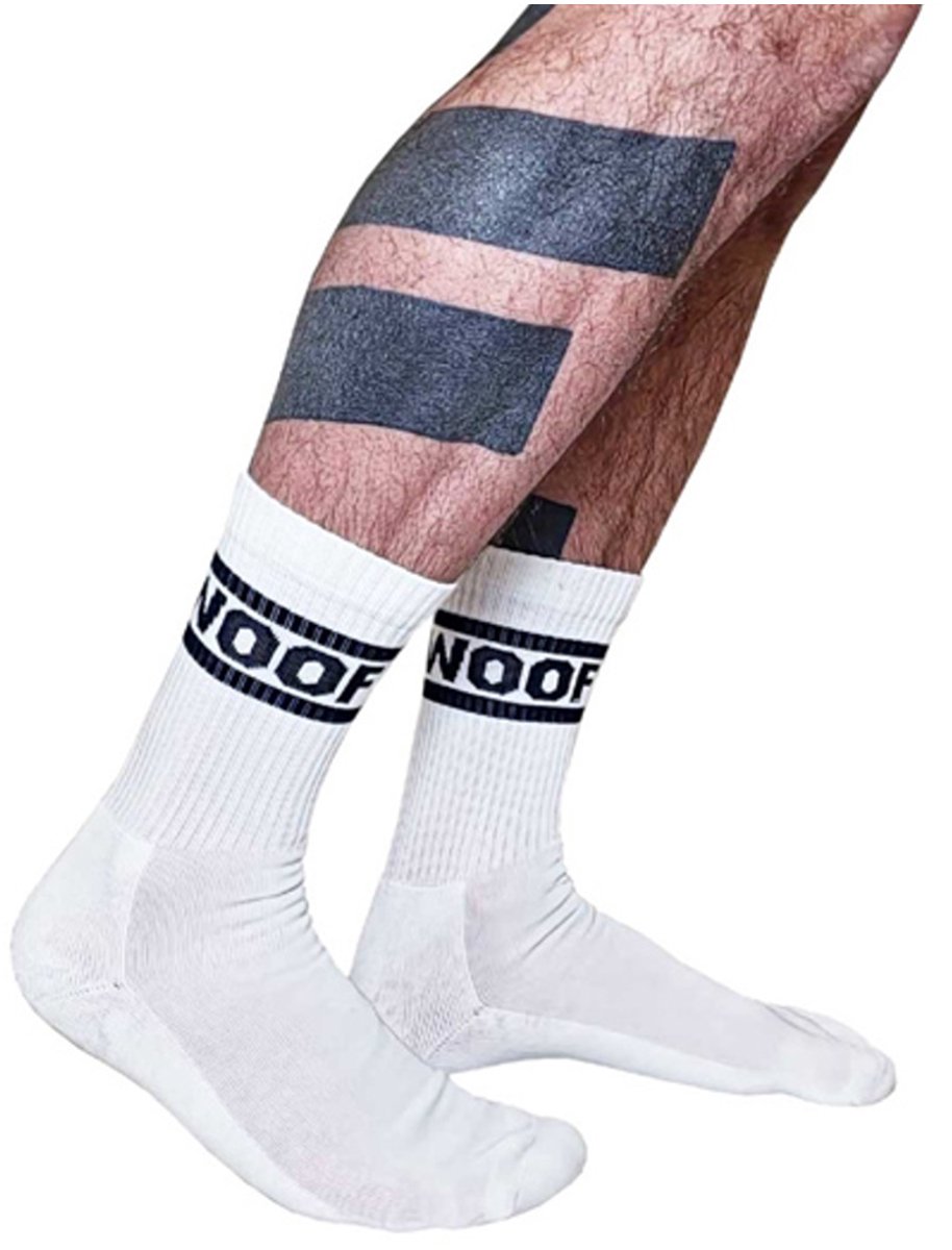 Mister b crew socks woof white 38-41