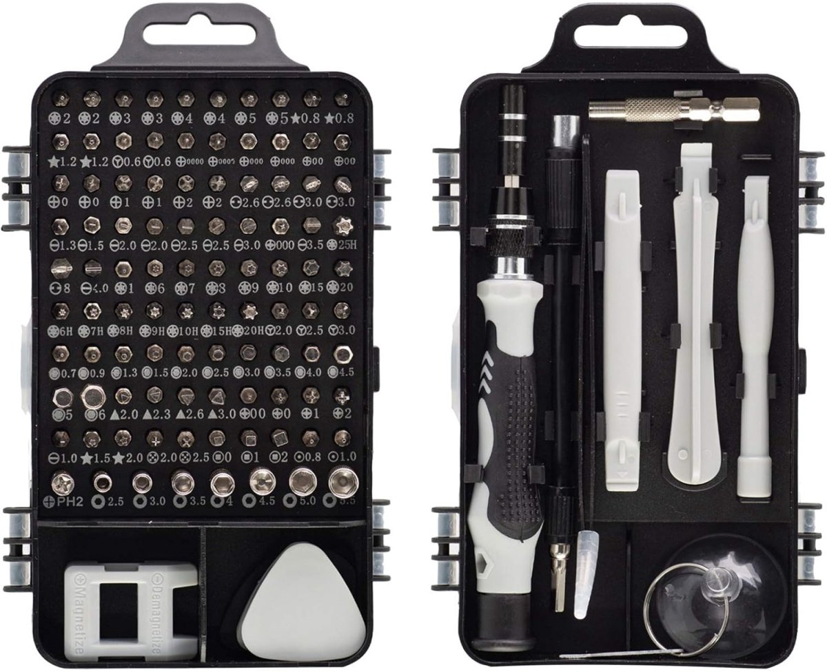 115-delige Precisie Schroevendraaierset Magnetisch - Bitset met Torx - Kleine cadeautjes - Handgereedschap - Cadeau - Gereedschapset- Schroevendraaiers klein