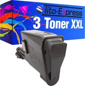 PlatinumSerie® 3 toner XXL black alternatief voor Kyocera Mita TK-1115 4.800 pagina 's