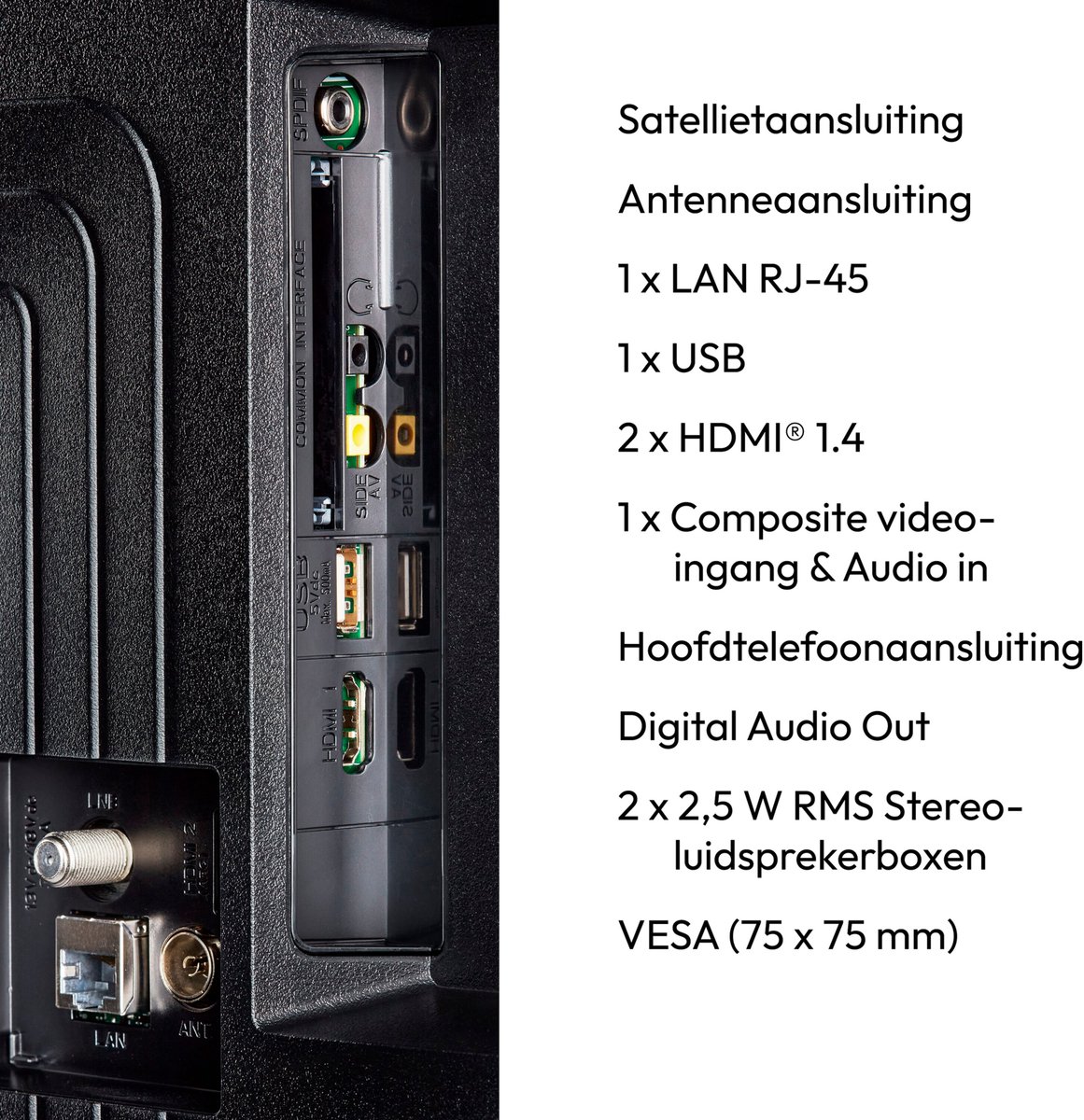 MEDION 59,8 cm (24-inch) HD TV (Smart TV, HDR, VIDAA Store, - afbeelding 3