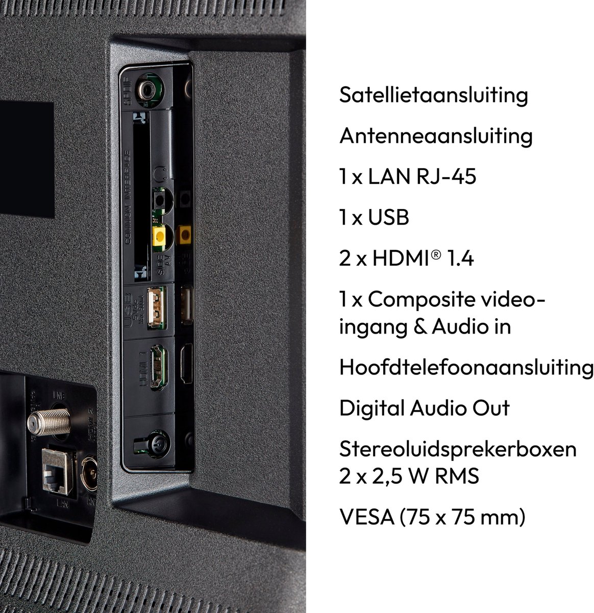 MEDION 59,8 cm (24 inch) HD TV (Android TV, Smart TV, HDR, - afbeelding 3