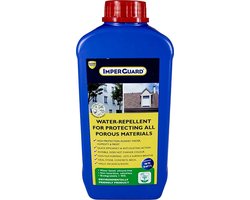 Waterafstotende hydrofuge voor beschermen van gevels en daken tegen water – Imperguard – 1L